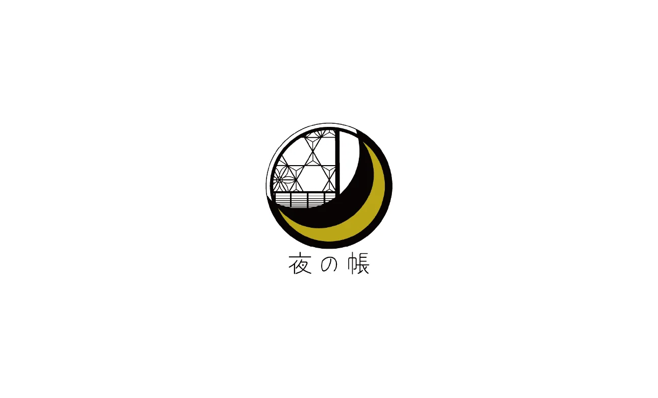 夜の帳 名刺・診察券デザイン